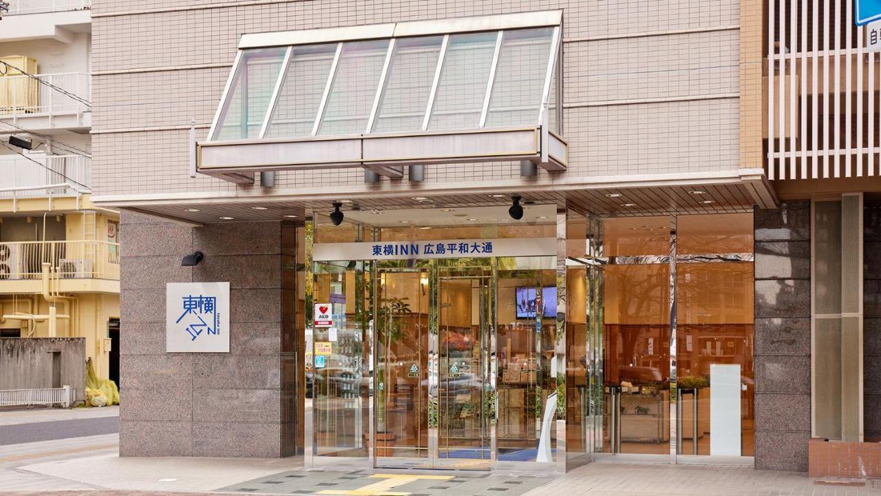 Toyoko Inn Hiroshima Heiwa-odori Eksteriør billede